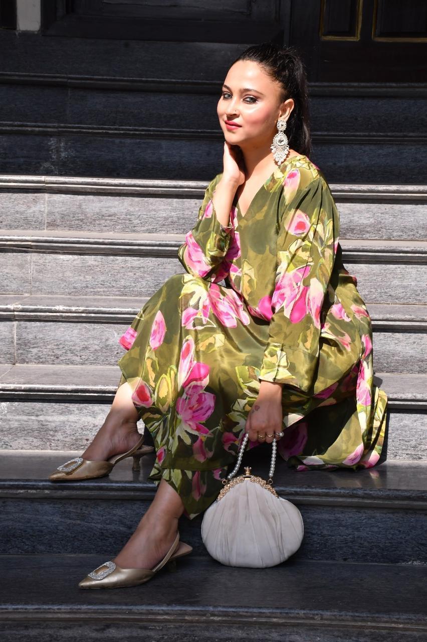 Abstract Printed Co-Ord Set